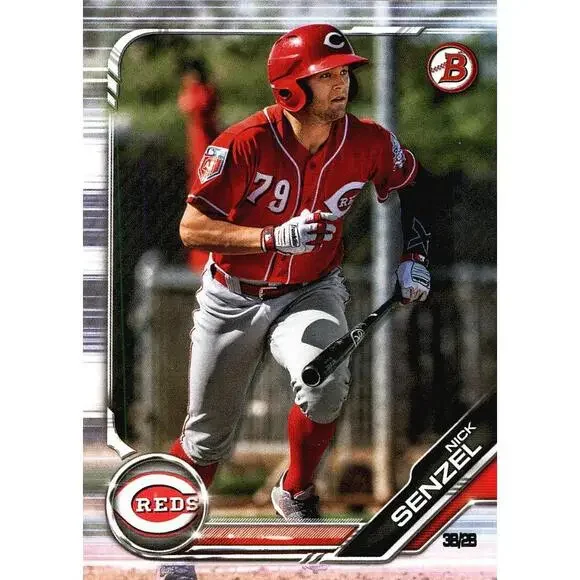 2019 Bowman Prospects Nick Senzel #BP-43 Cincinnati Reds