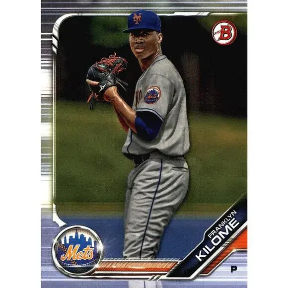 2019 Bowman Prospects Franklyn Kilome #BP-39 New York Mets