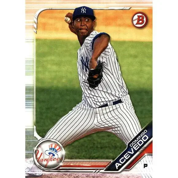 2019 Bowman Prospects Domingo Acevedo #BP-34 New York Yankees