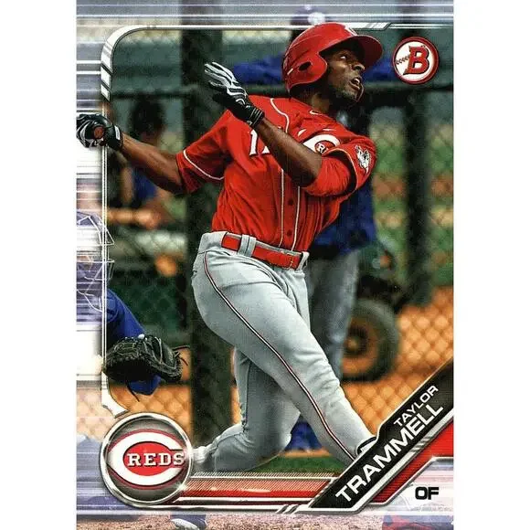 2019 Bowman Prospects Taylor Trammell #BP-24 Cincinnati Reds