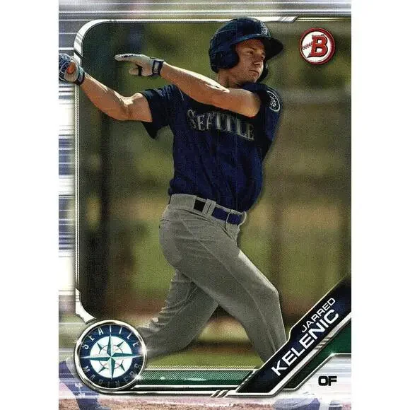 2019 Bowman Prospects Jarred Kelenic #BP-13 Seattle Mariners