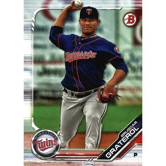 2019 Bowman Prospects Br#USdar Graterol #BP-6 Minnesota Twins
