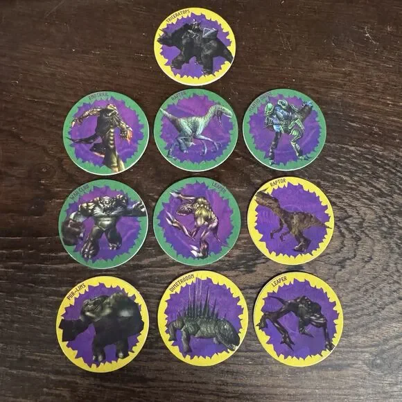 Turok 2 Seeds of Evil POG Set Limited Run Games LRG Collector Caps New