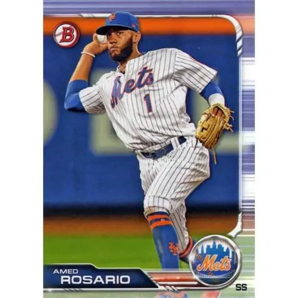 2019 Bowman Amed Rosario #83 New York Mets