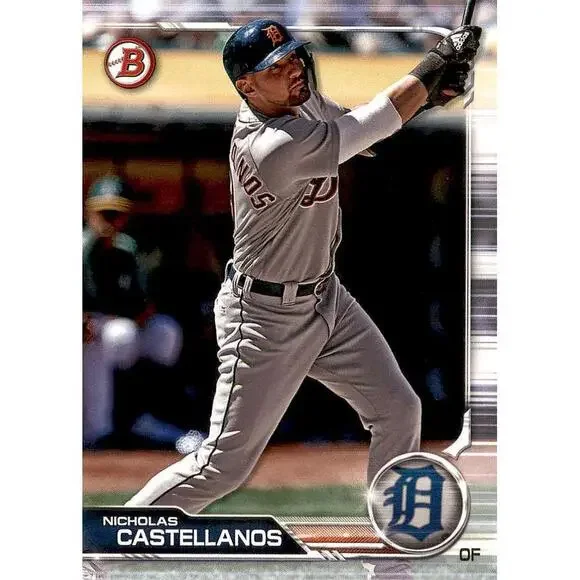 2019 Bowman Nicholas Castellanos #81 Detroit Tigers