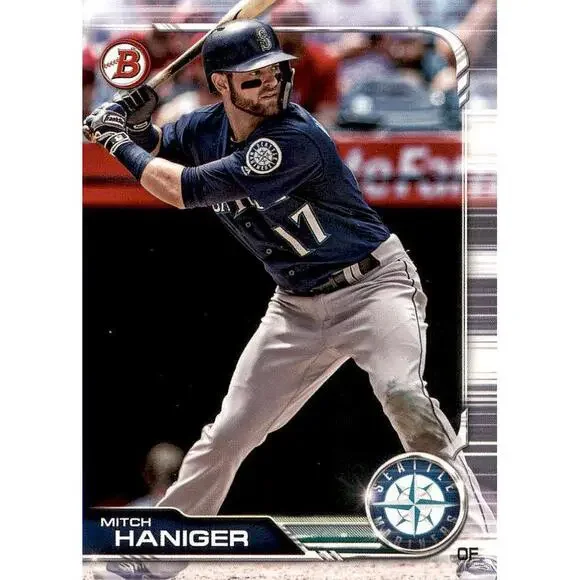2019 Bowman Mitch Haniger #80 Seattle Mariners