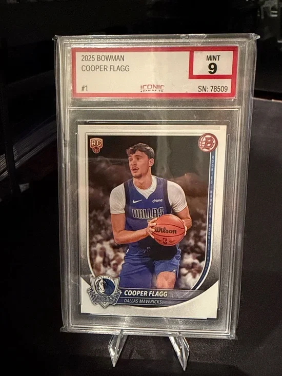 2025 Cooper Flagg Rookie Card - Bowman (Mint 9)