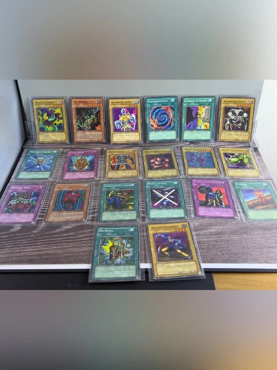 Yu-Gi-Oh! Lot of 20 Authentic Cards – Vintage Mix – Summoned Skull + More