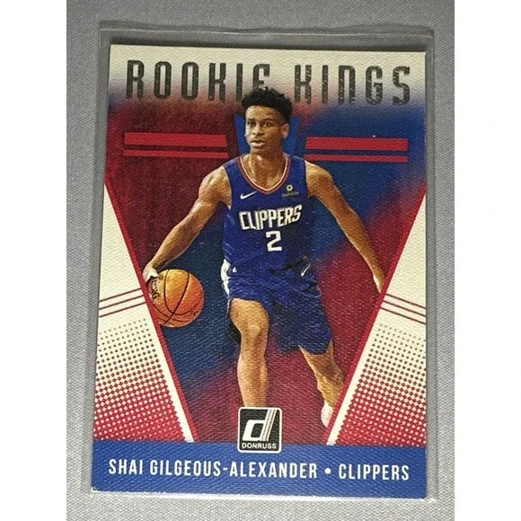 2018-19 Panini Donruss - Rookie Kings Shai Gilgeous-Alexander #21 (RC)