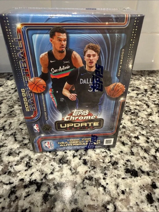 Topps Chrome Update Series Basketball Box