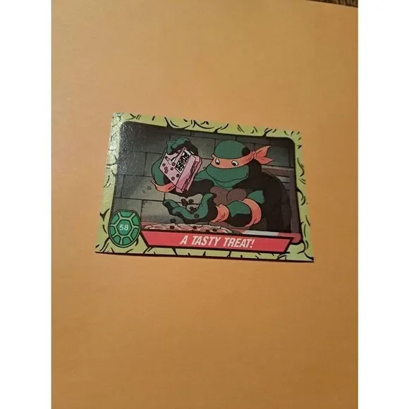 1989 Topps TMNT Trading Card 58 Teenage Mutant Ninja Turtles