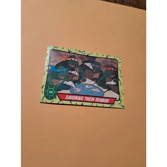 1989 Topps TMNT Trading Card 88 Teenage Mutant Ninja Turtles