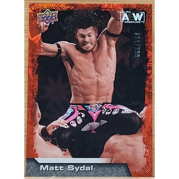 2022 UPPER DECK AEW MATT‎ SYDAL DYNAMITE #D/299