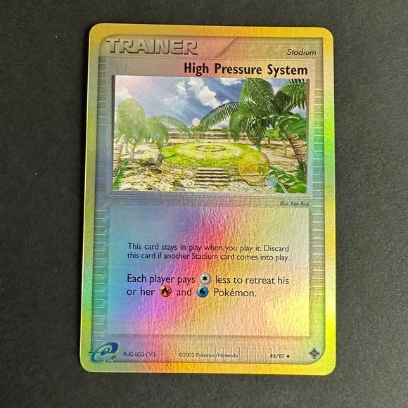 Pokemon TCG High Pressure System EX Dragon Trainer 85/97 Uncommon Reverse Holo