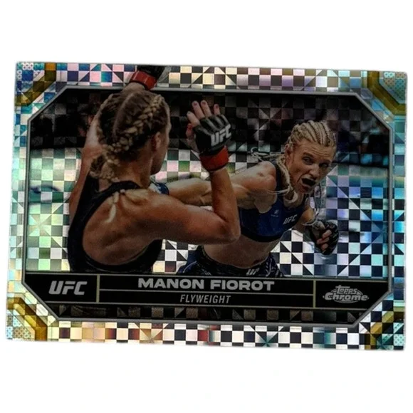 2024 Topps Chrome UFC #120 Manon Fiorot‎ X-Fractor