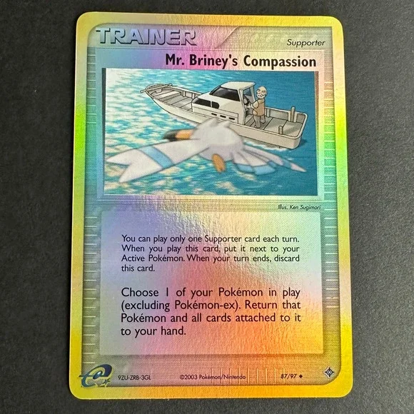 Pokemon TCG Mr. Briney's Compassion EX Dragon 87/97 Uncommon Reverse Holo NM/LP