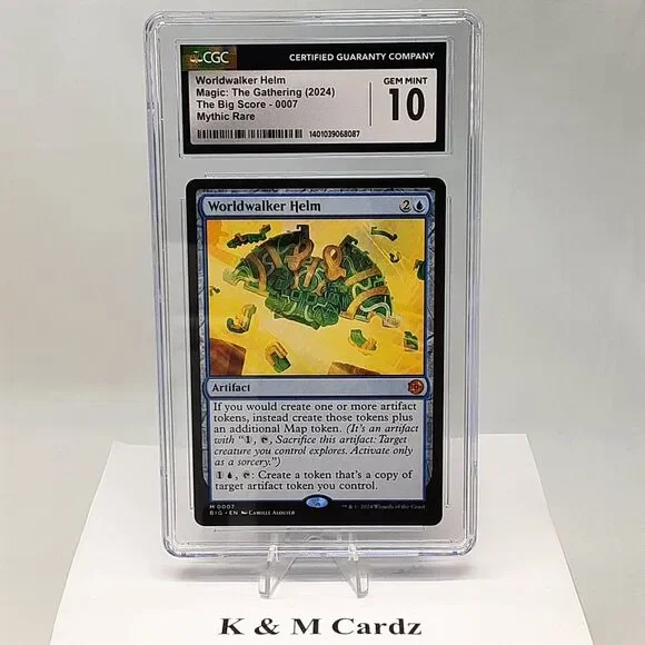 MTG - Outlaws of Thunder Junction - Worldwalker Helm - Graded CGC 10