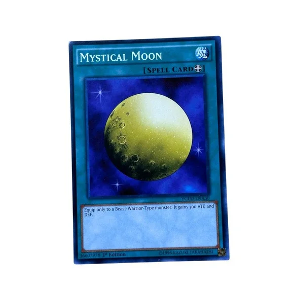 Yu-Gi-Oh!‎ Trading Card Game Mystical Moon YGLD-ENA30 1st Edition Common Spell