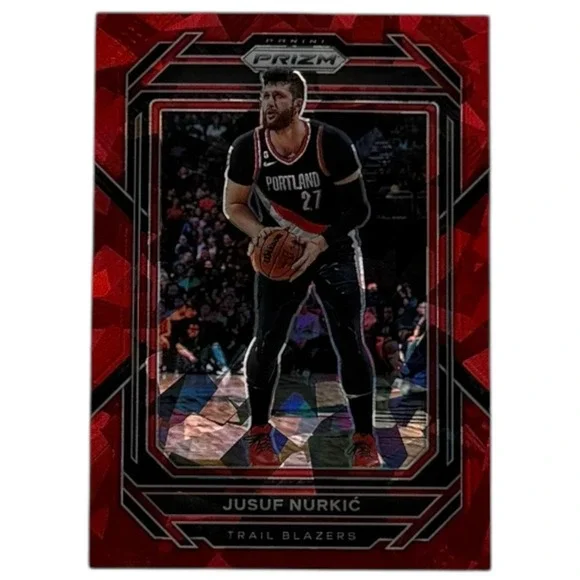 2022 Panini Prizm Red Cracked Ice‎ #63 Jusuf Nurkic