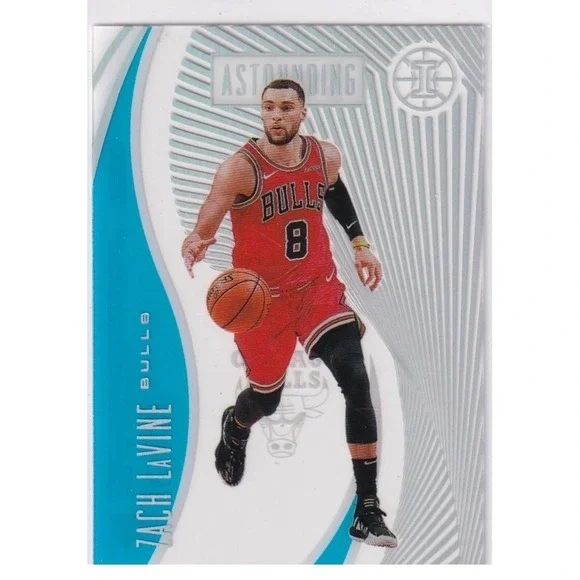 2019-20 Panini Illusions - Astounding‎ Zach LaVine #4 Astounding Blue