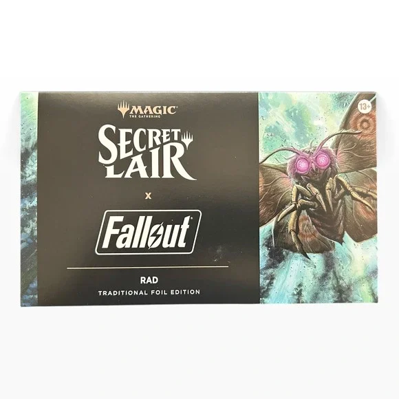 Magic The Gathering Secret Lair x Fallout Rad Traditional Foil Edition NEW