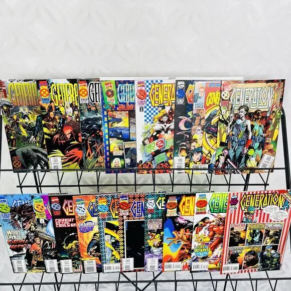 Generation‎ X Minus 1 1-18 Lot Marvel Monet Sync Chamber Jubilee Key 1st