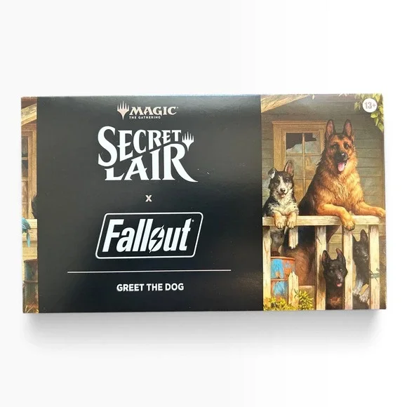 Magic The Gathering Secret Lair x Fallout Greet The Dog Sealed Drop NEW