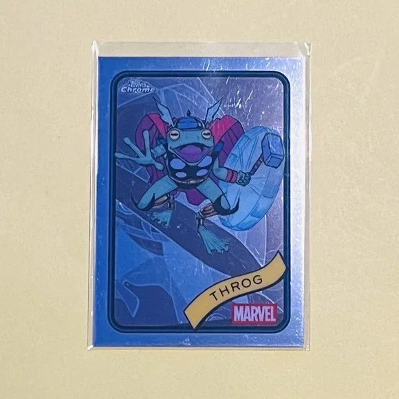 2025 Topps Chrome Marvel Throg #46 Base Card‎
