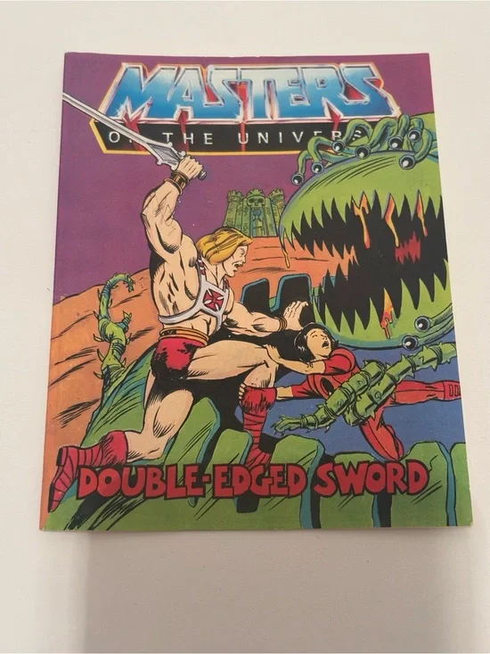 Vintage 1983 Mattel Masters of the Universe MOTU Double Edged Sword Mini Comic