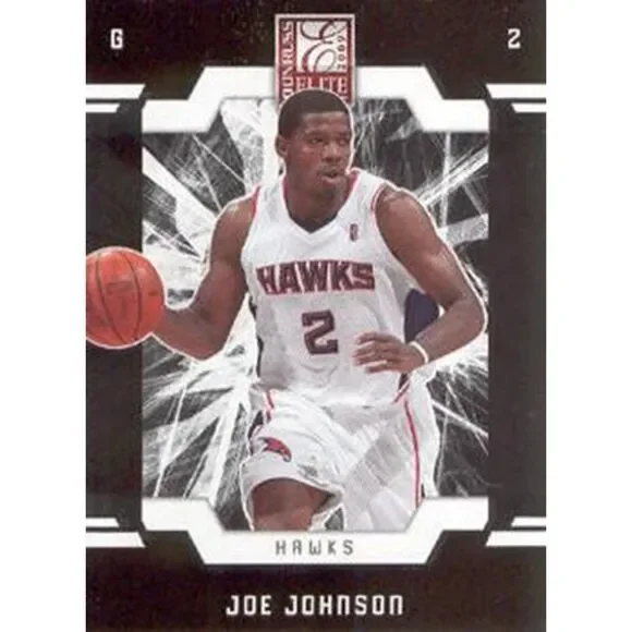 2009 Donruss Elite Basketball Card - #1 Joe Johnson