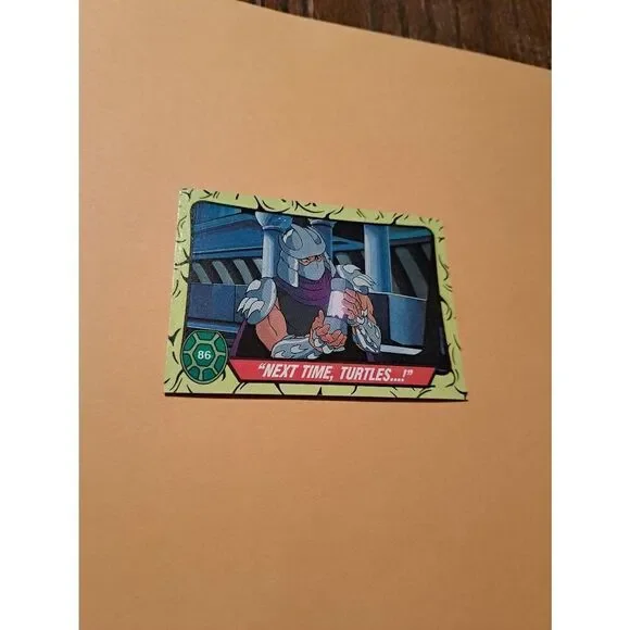 1989 Topps TMNT Trading Card 86 Teenage Mutant Ninja Turtles