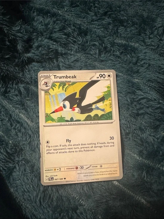 Trumbeak Pokémon Trading Card