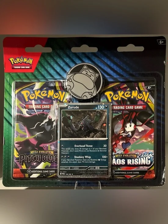 Pokémon TCG Zarude Promo 2 Pack Blister