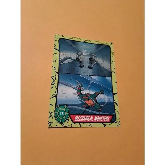 1989 Topps TMNT Trading Card 78 Teenage Mutant Ninja Turtles