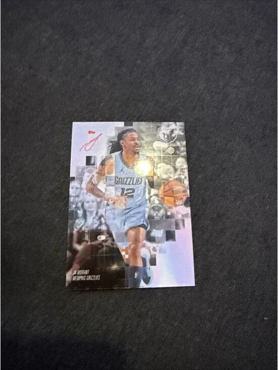 JA MORANT - 2025 26 Topps Signature Class After Image Pandora Grizzlies