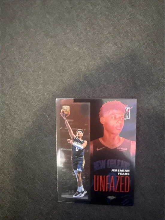Topps 2025 NBA Basketball Jeremiah Fears Unfazed Rookie Insert #FAZE-17 Pelicans