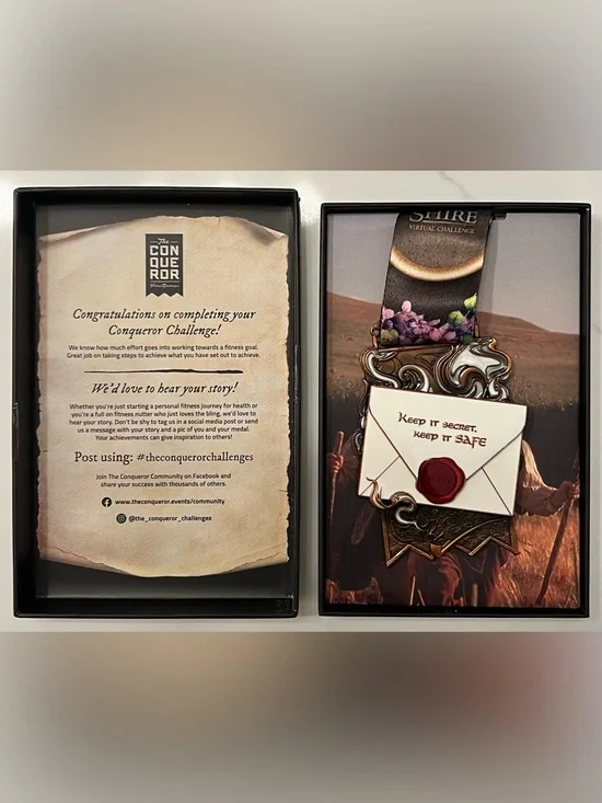 The Conqueror Challenge Medal - Lord of the Rings The Shire