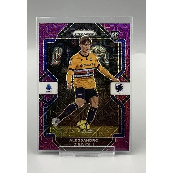 2022-23 ALESSANDRO ZANOLI #204 PANINI CHRONICLES SERIE A PRIZM MOJO PURPLE RC‎