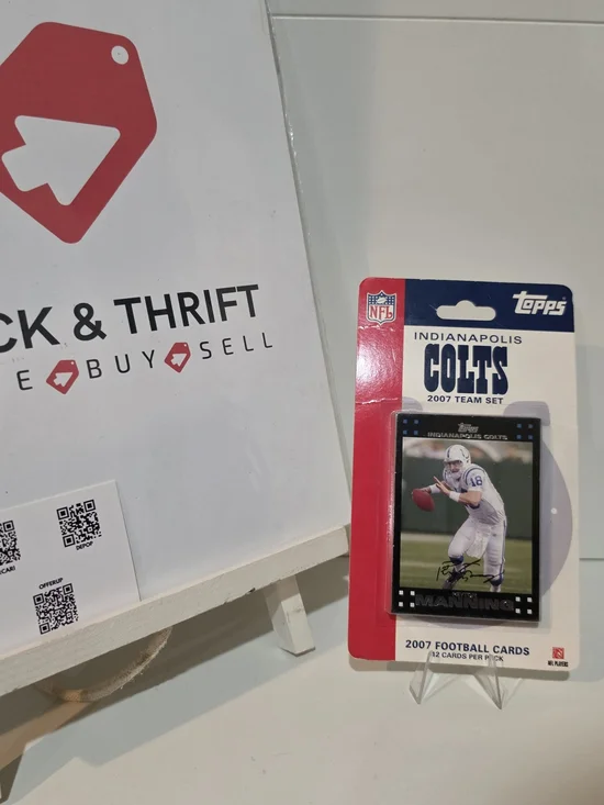 2007 NFL Indianapolis Colts Topps 12 Card Team Set/Blister Pack