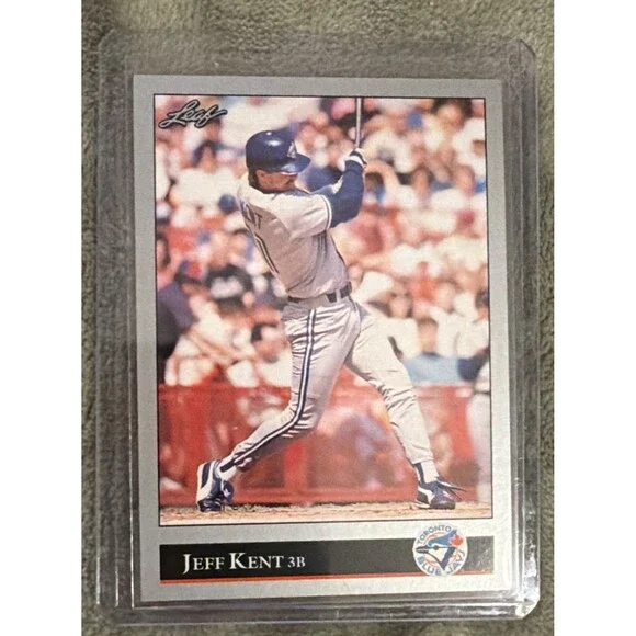 1992 Leaf - Jeff Kent #445 (RC)