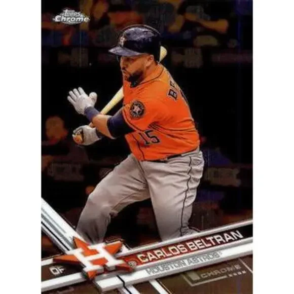 2017 Topps Chrome Update Carlos Beltran HMT47 Houston Astros