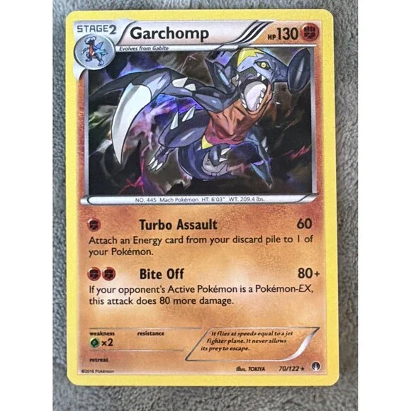 Garchomp 70/122 Breakpoint Holo