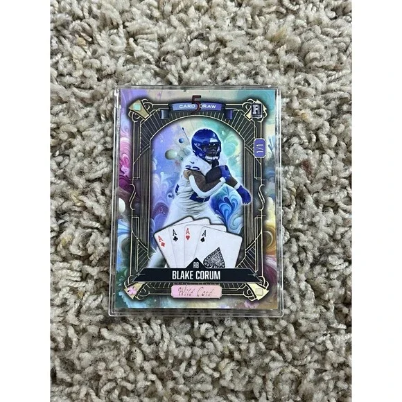 2024 Wild Card Easter 5 Card Draw Blake Corum 1/1 Rookie