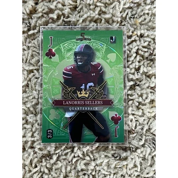 2024 Wildcard 5 Card Draw Gold Ice  Lanorris Sellers 1/1