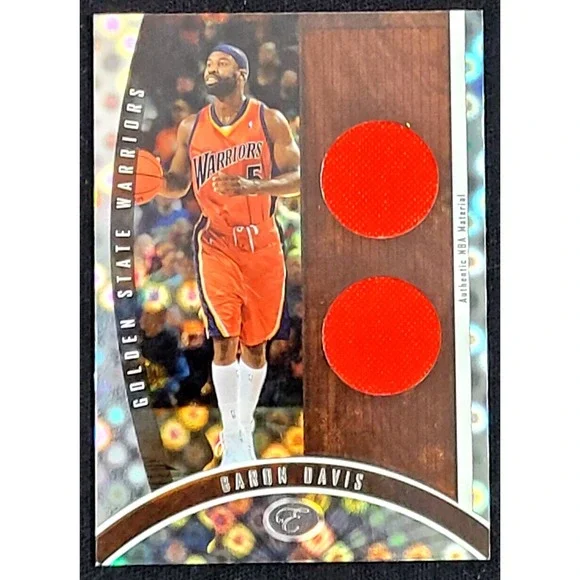 2006-07‎ BOWMAN ELEVATION BARON DAVIS EXECUTIVE LEVEL DUAL RELICS #D 28/99