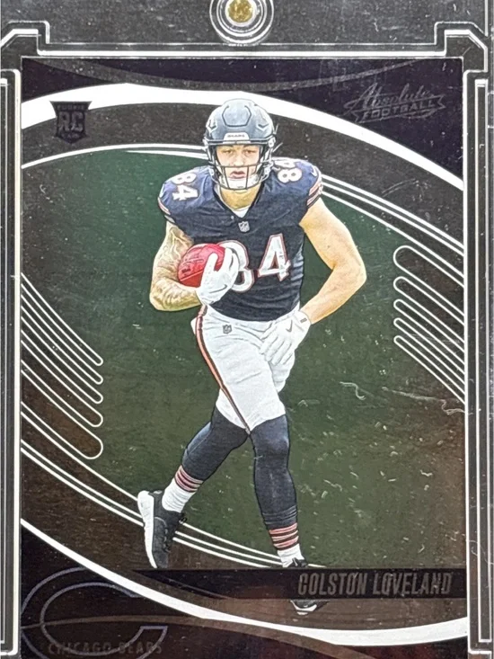 Panini Colston Loveland Rookie Football Trading Card