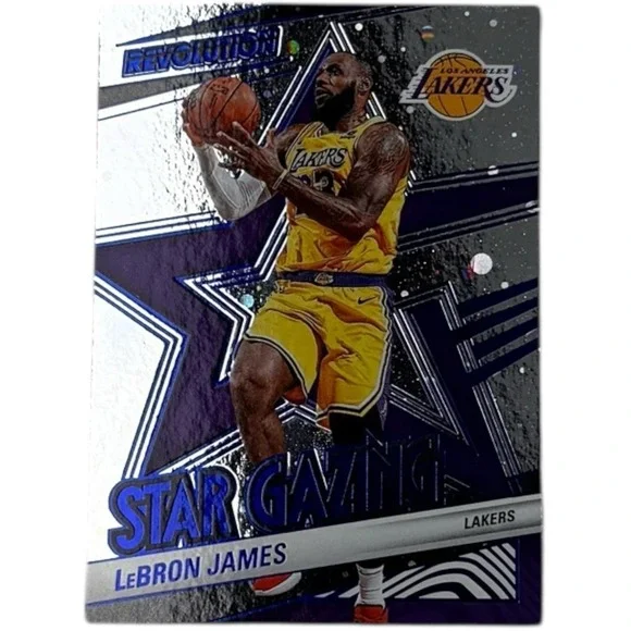 2024-25 Panini‎ Revolution LeBron James Star Gazing Cosmo Parallel #/285 Lakers