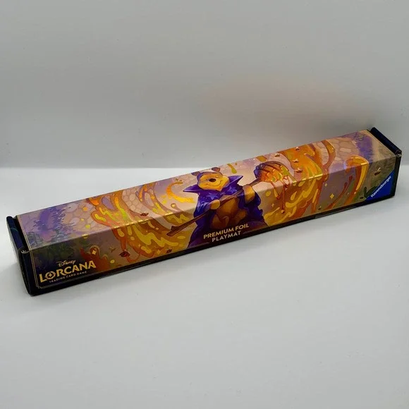 Disney Lorcana D23 Exclusive Winnie the Pooh Hunny Wizard Premium Foil Playmat