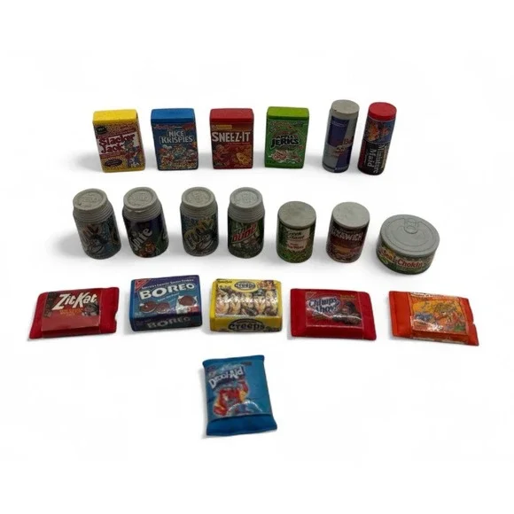 Wacky Packages Eraser Lot Of 19‎ 2011