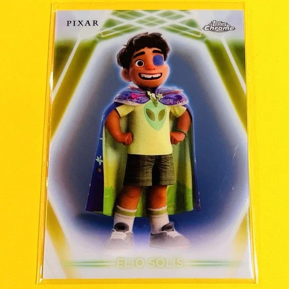 2026 Topps Disney Neon Elio Solis Chrome Neon Etch‎ Insert #CNE-146
